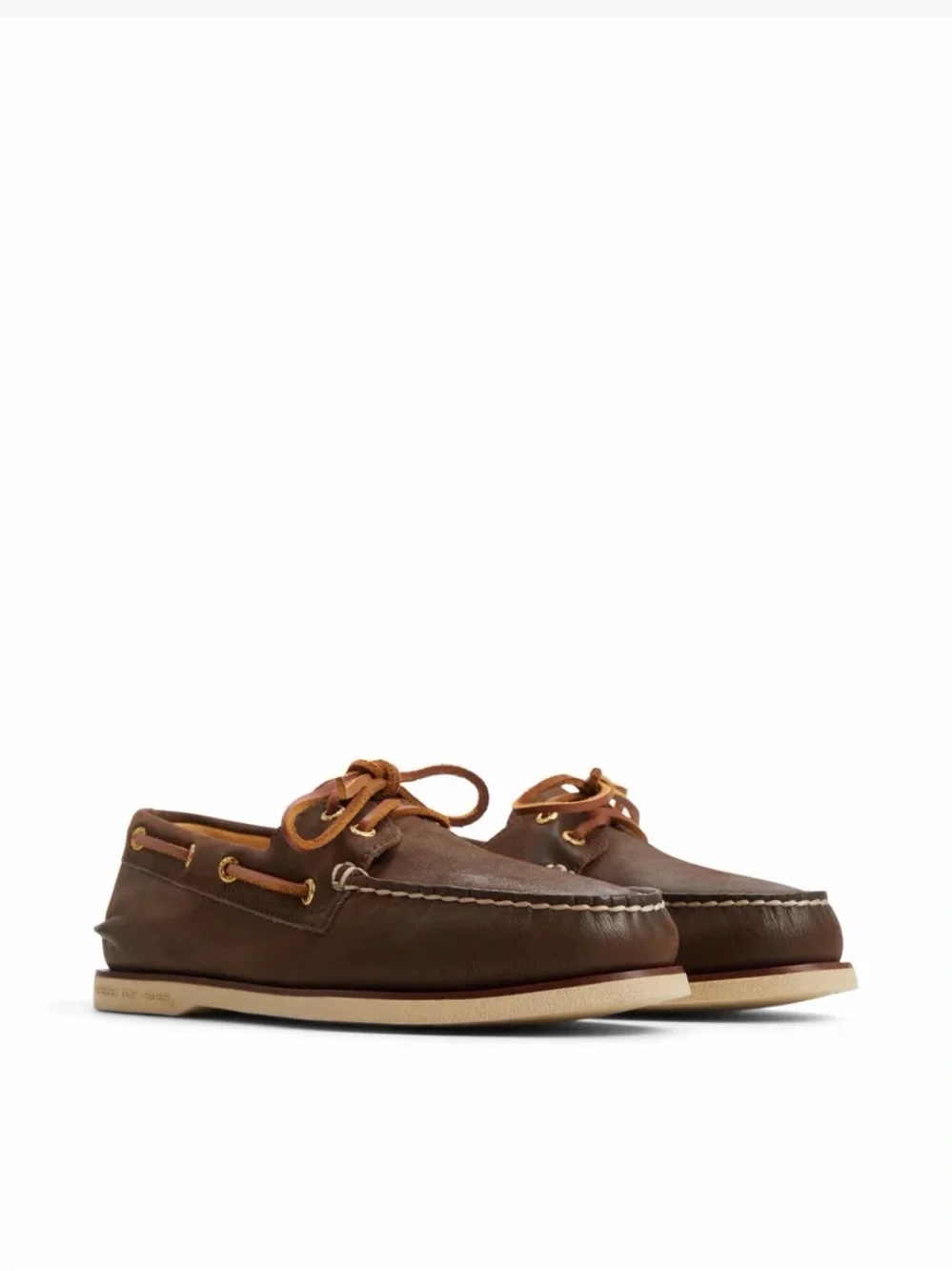 Sperry Gold Cup™ 2-Eye Men’s Boat Shoes US Brown Size 9.5M Wide
